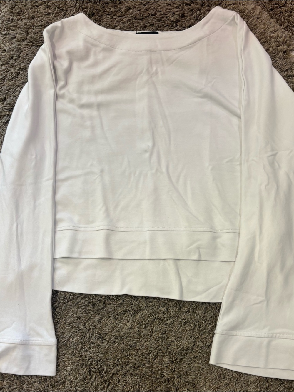 BRAND NEW- White Long Sleeve Top